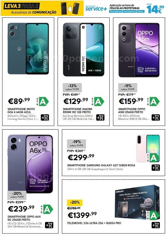 Antevisão Folheto RADIO POPULAR Promoções de 5 a 19 agosto